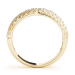 Prong Set Wedding Ring, in Yellow Gold - 50615