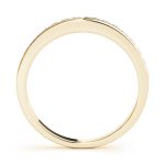 Channel Set Wedding Ring, in Yellow Gold - 50619