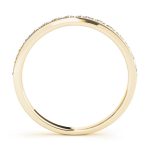 Prong Set Wedding Ring, in Yellow Gold - 50620