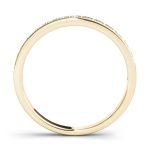 Prong Set Wedding Ring, in Yellow Gold - 50621