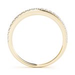 Prong Set Wedding Ring, in Yellow Gold - 50637