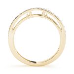 Prong Set Wedding Ring, in Yellow Gold - 50638