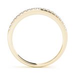 Prong Set Wedding Ring, in Yellow Gold - 50666