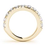 Prong Set Wedding Ring, in Yellow Gold - 50772