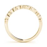 Prong Set Wedding Ring, in Yellow Gold - 50776