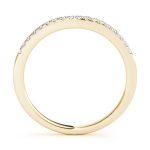 Prong Set Wedding Ring, in Yellow Gold - 50780