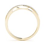 Prong Set Wedding Ring, in Yellow Gold - 50788