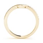 Prong Set Wedding Ring, in Yellow Gold - 50805