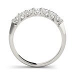 Prong Set Wedding Ring, in Platinum - 50807