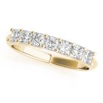 Prong Set Wedding Ring, in Yellow Gold - 50807