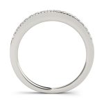 Prong Set Wedding Ring, in Platinum - 50809