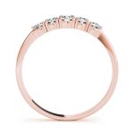 Prong Set Wedding Ring, in Rose Gold - 80305