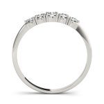 Prong Set Wedding Ring, in Sterling Silver - 80305