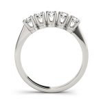 Prong Set Wedding Ring, in Platinum - 80322