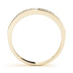 Channel Set Wedding Ring, in Yellow Gold - 80358