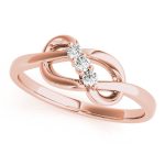 Diamond Fashion Ring, in Rose Gold - 80366