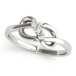 Diamond Fashion Ring, in Platinum - 80366