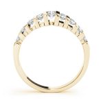 Bar Set Wedding Ring, in Yellow Gold - 80517