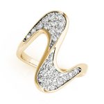 Diamond Fashion Ring, in Yellow Gold - 80522