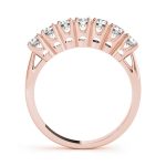 Prong Set Wedding Ring, in Rose Gold - 80758