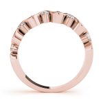 Wedding S Band, in Rose Gold - 80766