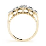 Fancy Shape Wedding Ring, Marquise Shape, in Yellow Gold - 80934