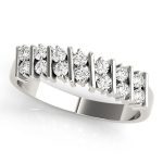 Wedding S Band, in White Gold - 80955