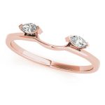 Wedding Band Wraps & Inserts, in Rose Gold - 81081