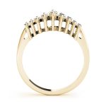 Fancy Shape Wedding Ring, Marquise Shape, in Yellow Gold - 81332