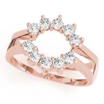 Wedding Band Wraps & Inserts, in Rose Gold - 81333