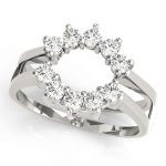 Wedding Band Wraps & Inserts, in Platinum - 81333