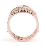 Wedding Band Wraps & Inserts, in Rose Gold - 81407