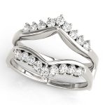 Wedding Band Wraps & Inserts, in Sterling Silver - 81407