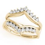 Wedding Band Wraps & Inserts, in Yellow Gold - 81407