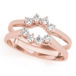 Wedding Band Wraps & Inserts, in Rose Gold - 81413