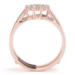 Wedding Band Wraps & Inserts, in Rose Gold - 81413