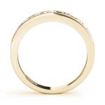 Channel Set Wedding Ring, in Yellow Gold - 81457