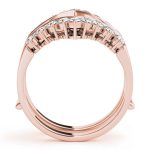 Wedding Band Wraps & Inserts, in Rose Gold - 81460