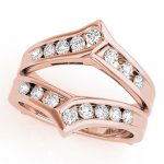 Wedding Band Wraps & Inserts, in Rose Gold - 81463