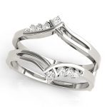 Wedding Band Wraps & Inserts, in Platinum - 81464