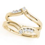 Wedding Band Wraps & Inserts, in Yellow Gold - 81464