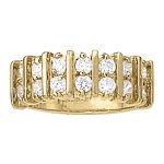 Diamond Fashion Band, in White Gold - 81535