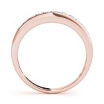 Channel Set Wedding Ring, in Rose Gold - 81548