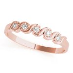 Wedding S Band, in Rose Gold - 81620