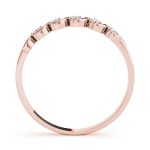 Wedding S Band, in Rose Gold - 81620