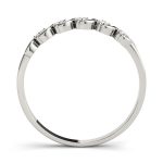 Wedding S Band, in White Gold - 81620