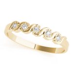 Wedding S Band, in Yellow Gold - 81620