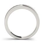 Channel Set Wedding Ring, in Sterling Silver - 81637