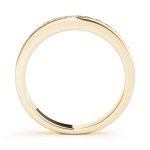 Channel Set Wedding Ring, in Yellow Gold - 81637