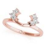 Wedding Band Wraps & Inserts, in Rose Gold - 81689